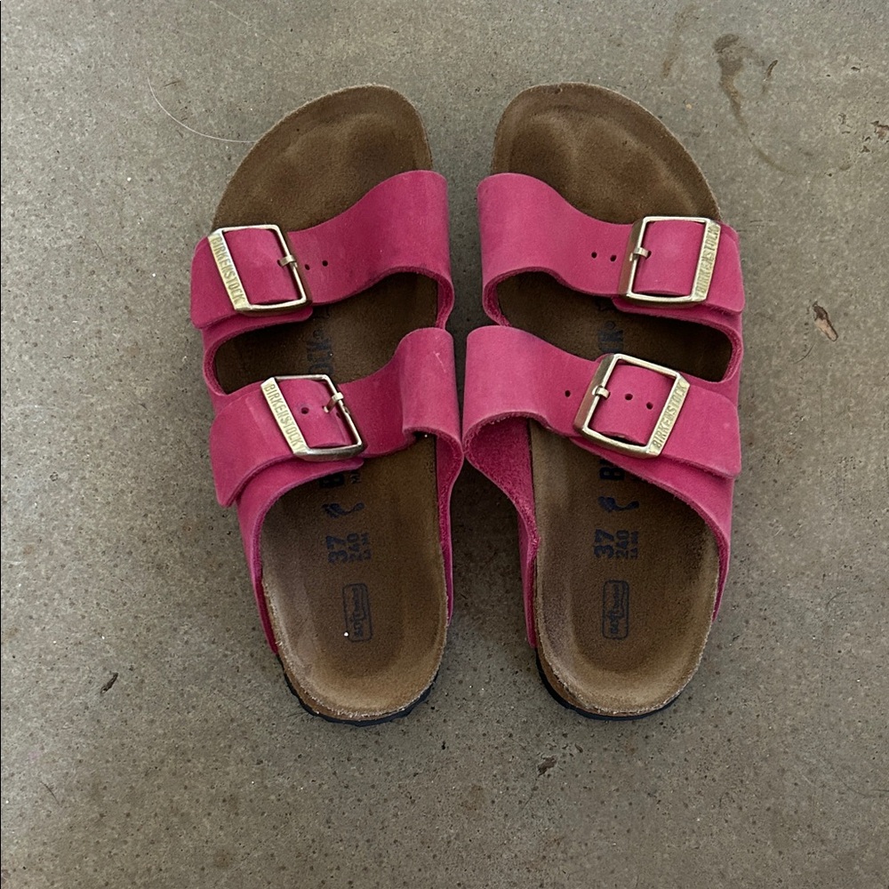Birkenstock Pink Double Strap Sandals